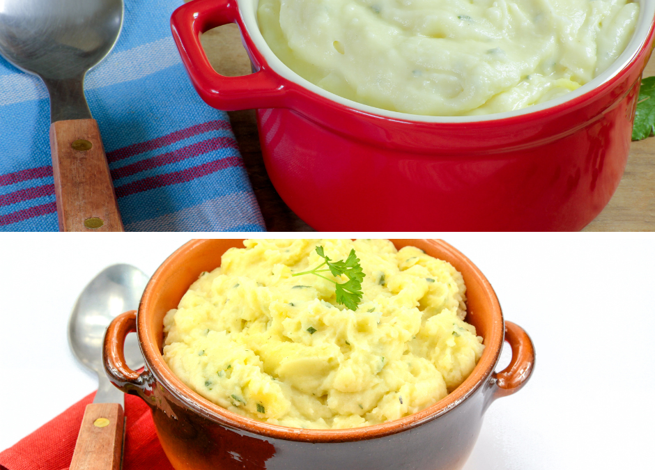 Puree  jak z ziemniaków niskoszczawianowe