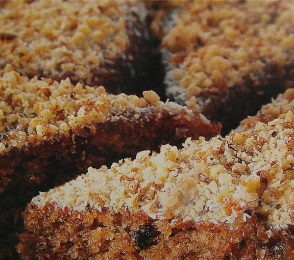 Ciasto orzechowe z bułką tartą