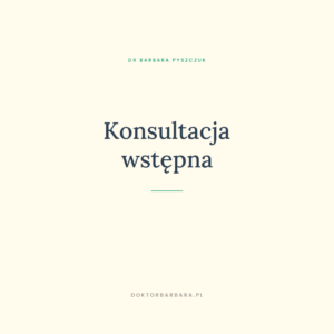 Konsultacja wstępna